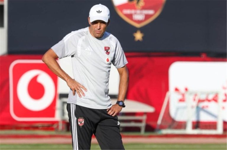 مصير عموتة مدرب الأهلي حال الخسارة أمام الزمالك